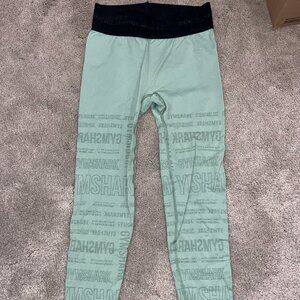Teal Gymshark Vision Leggings SKU B1A8V